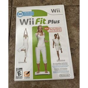 Nintendo Wii FIT PLUS: 2009 Game Only No Manuel